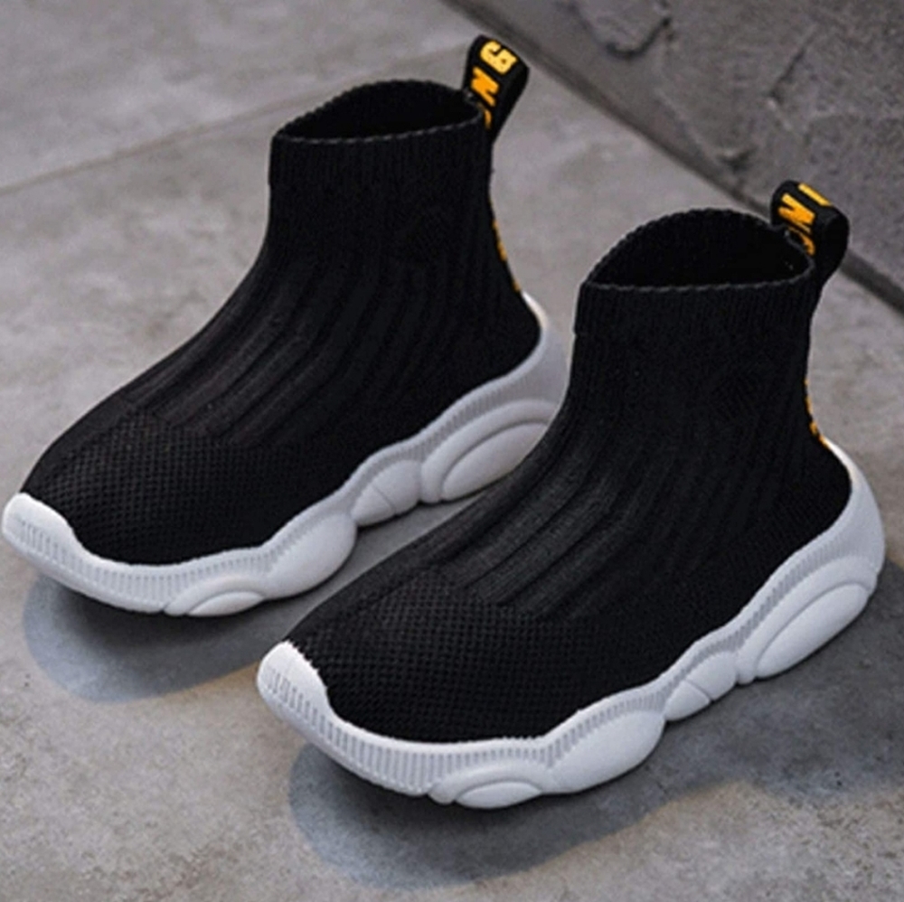 Kids Sneakers Shoe Socks Mesh